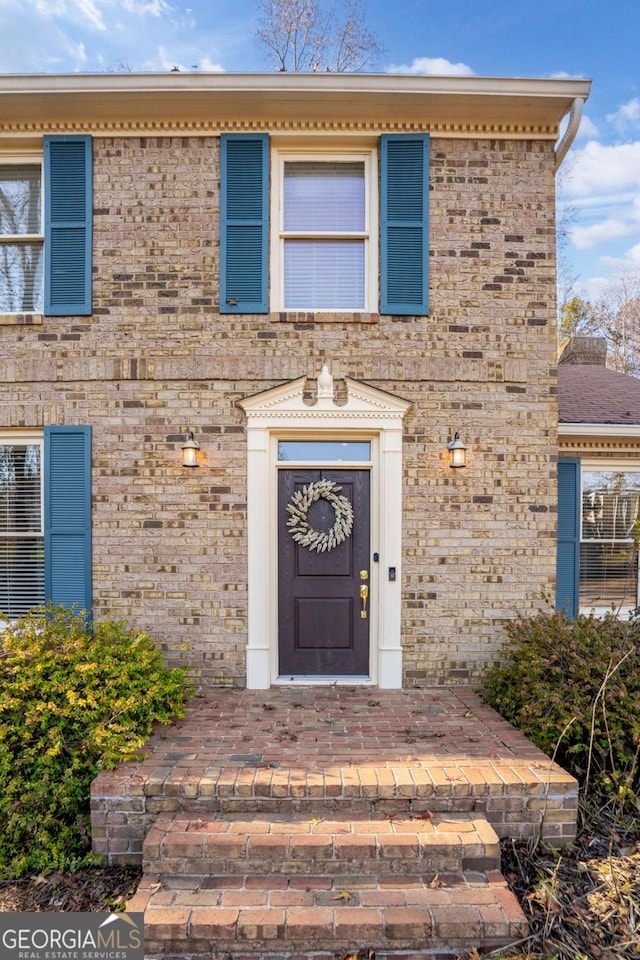 view of property entrance