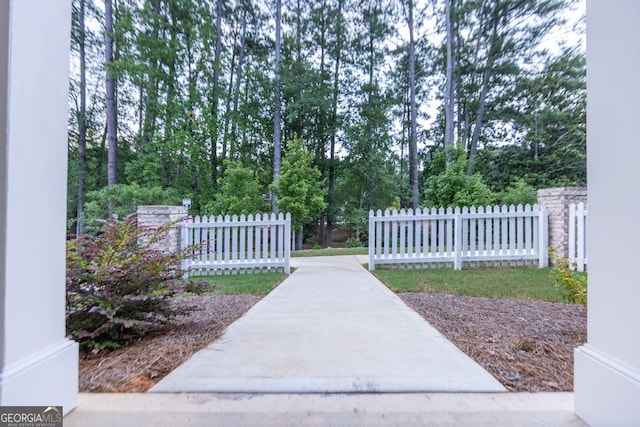 view of gate