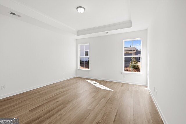 full bathroom featuring toilet, vanity, shower / bath combo, and hardwood / wood-style flooring