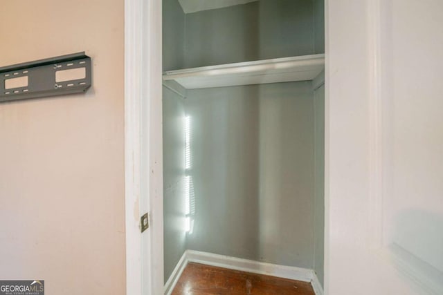 view of closet