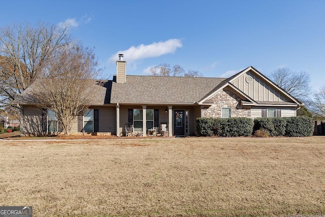 view of ranch-style home