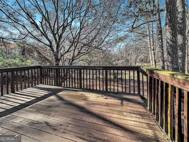 view of deck