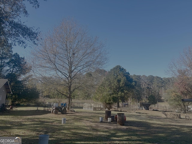 surrounding community featuring a rural view