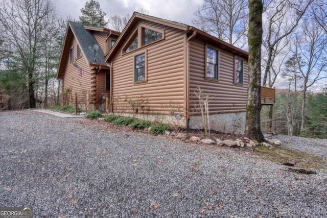 236 William Branch Rd, Morganton, GA 30560 - view of side of home with driveway