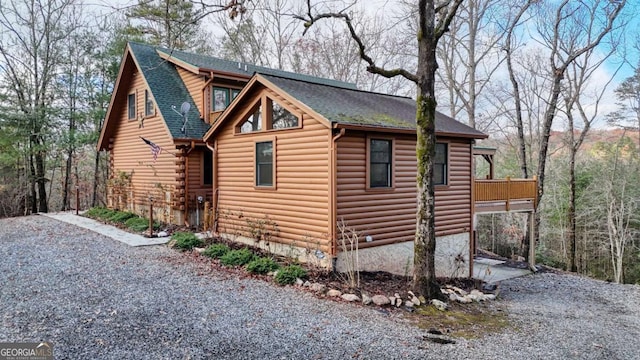 236 William Branch Rd, Morganton, GA 30560 - view of side of property featuring roof with shingles