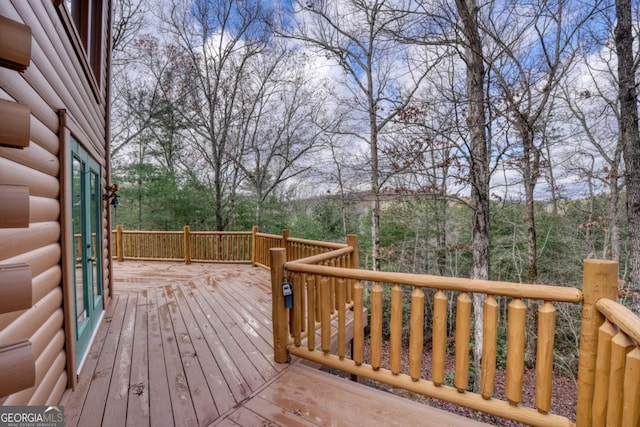 236 William Branch Rd, Morganton, GA 30560 - view of wooden terrace