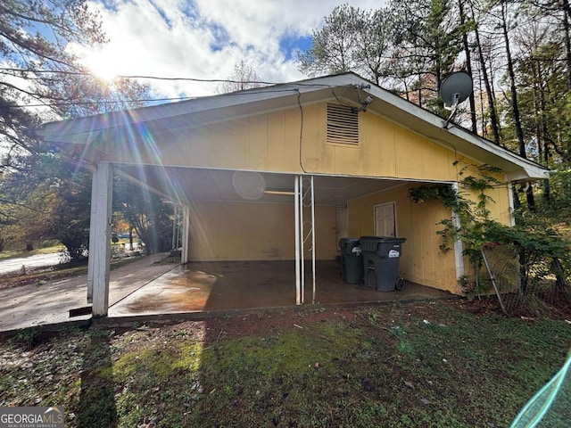 view of rear view of house