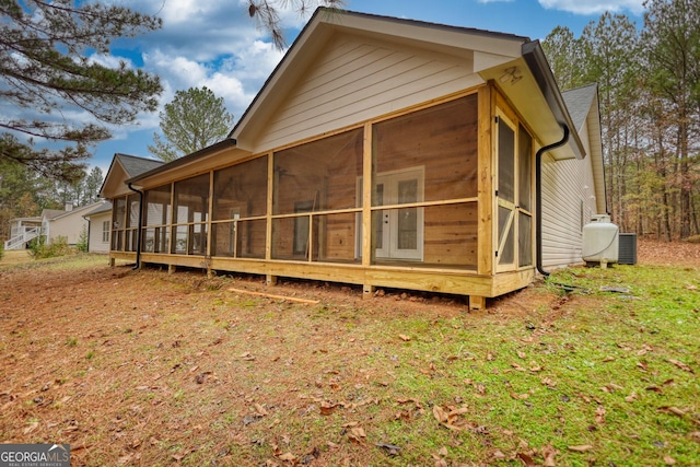 view of side of property