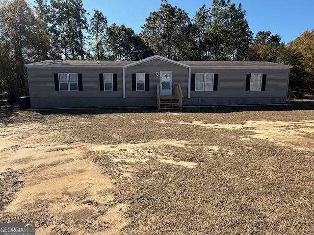 view of manufactured / mobile home