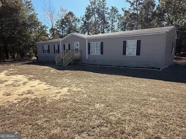 view of manufactured / mobile home