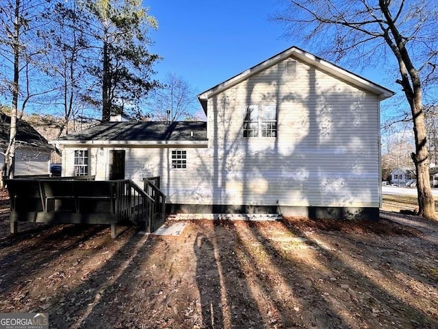 view of back of house