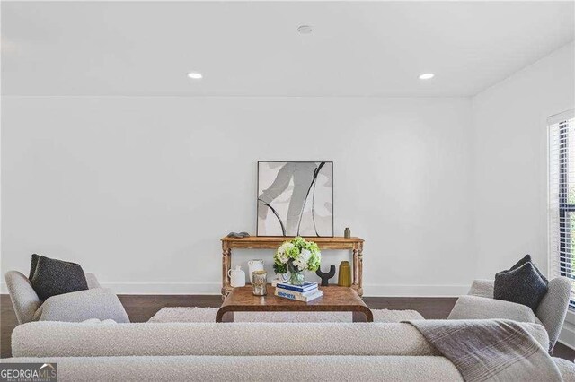 966 Moda Dr, Atlanta, GA 30316 - living room featuring dark wood-type flooring