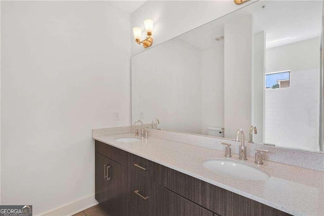 966 Moda Dr, Atlanta, GA 30316 - bathroom with vanity and toilet