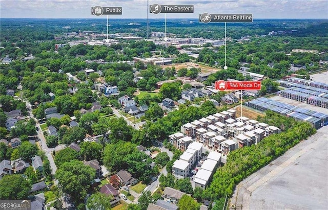 966 Moda Dr, Atlanta, GA 30316 - birds eye view of property