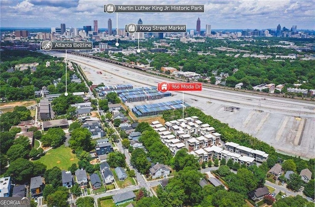 966 Moda Dr, Atlanta, GA 30316 - birds eye view of property