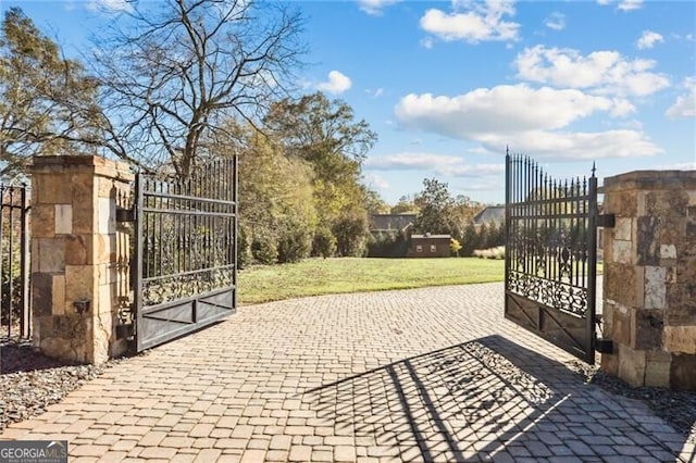 view of gate