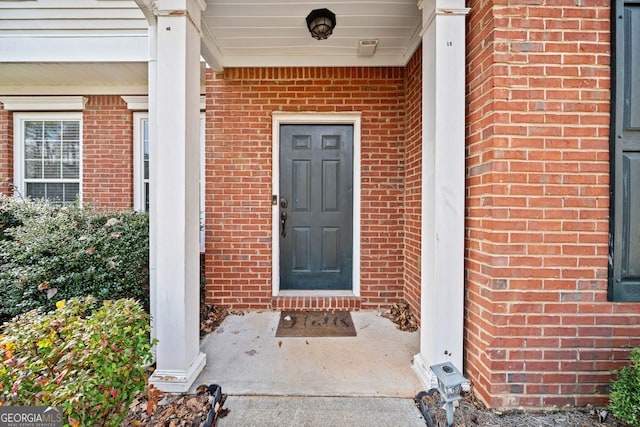 view of property entrance