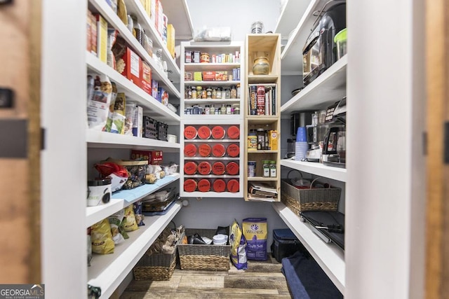 view of pantry