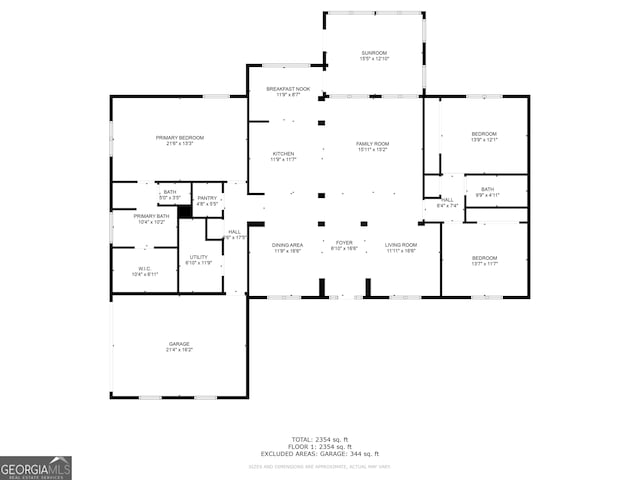 floor plan / room layout
