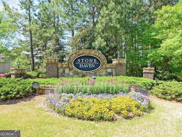1721 Cobblefield Cir, Dacula, GA 30019 - view of community sign