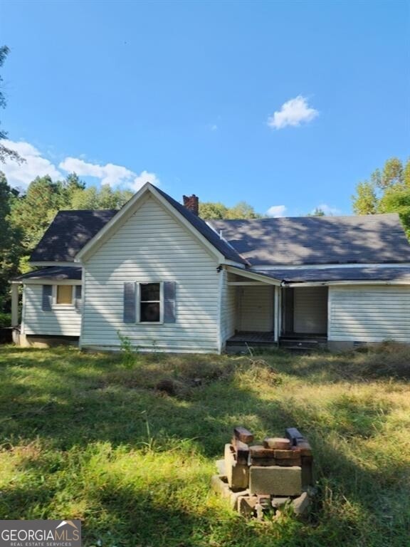 view of back of house