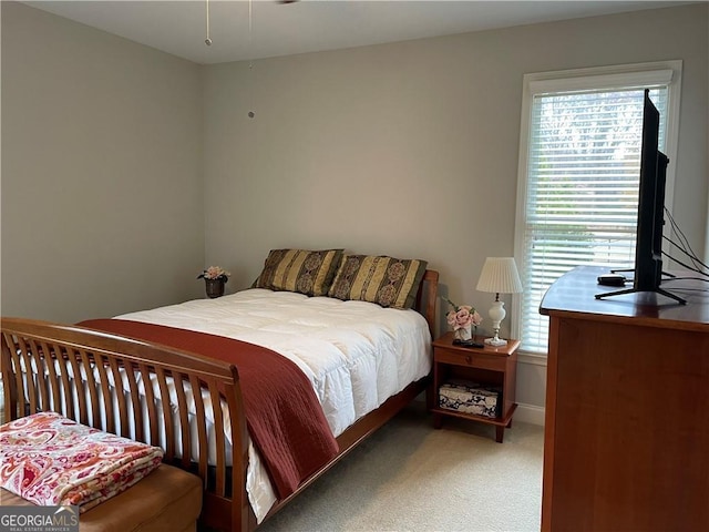 bedroom featuring carpet floors