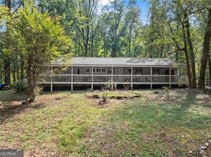 view of back of property