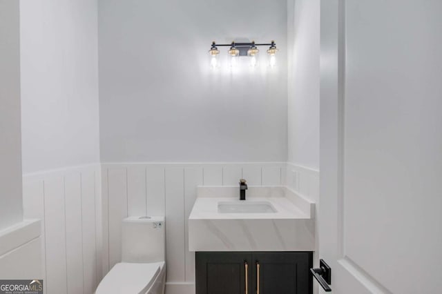 2626 Sardis Way, Buford, GA 30519 - bathroom with toilet and vanity