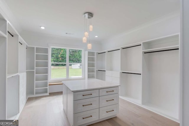 2626 Sardis Way, Buford, GA 30519 - walk in closet with light wood-style flooring