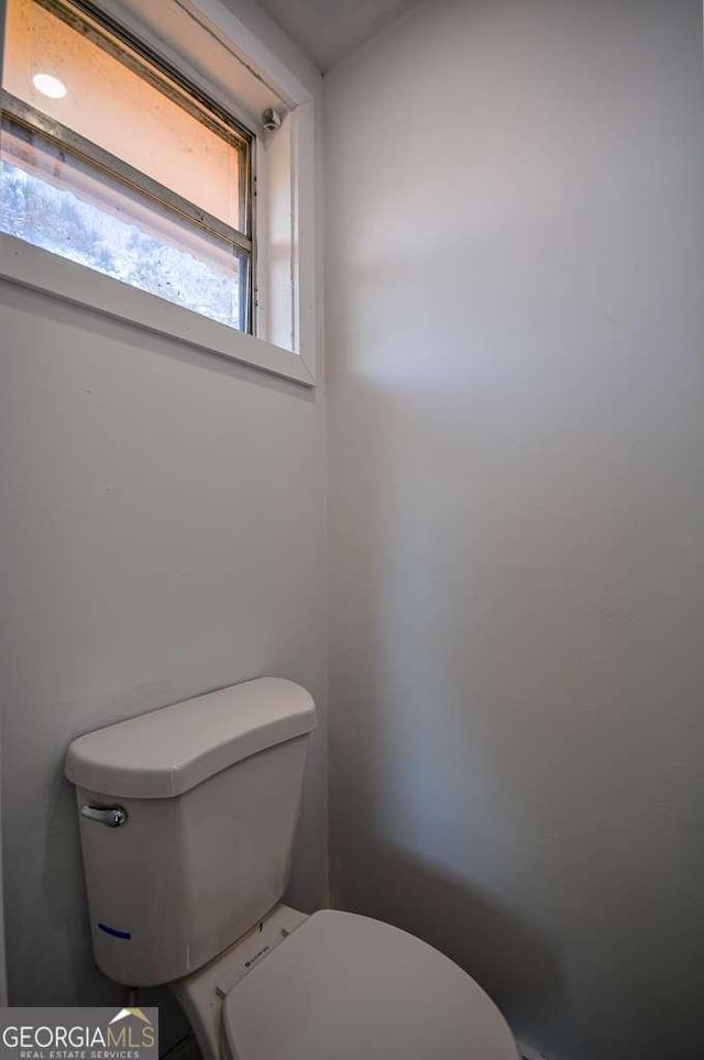 bathroom with toilet