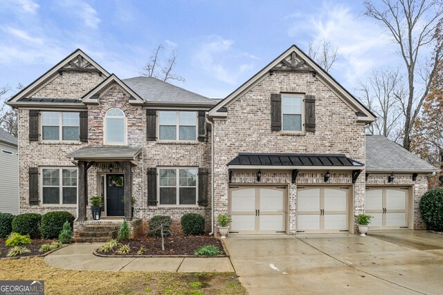 view of craftsman inspired home