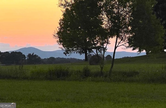 view of mountain feature