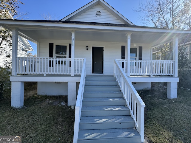 view of front of house