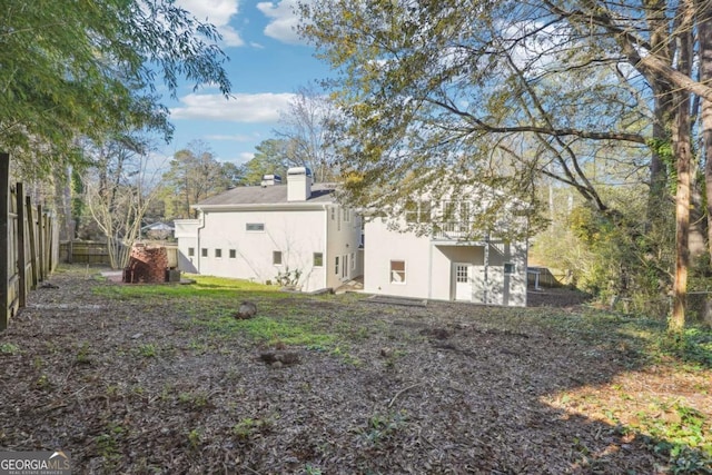 view of rear view of house