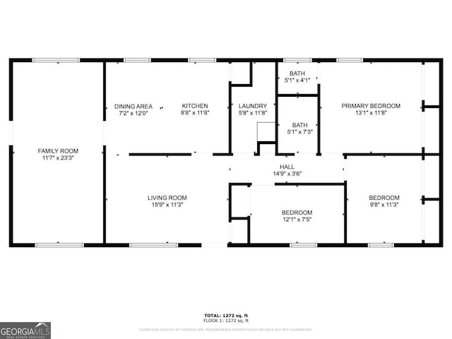 8775 Lee Rd, Lithia Springs, GA 30122 - view of floor plan / room layout
