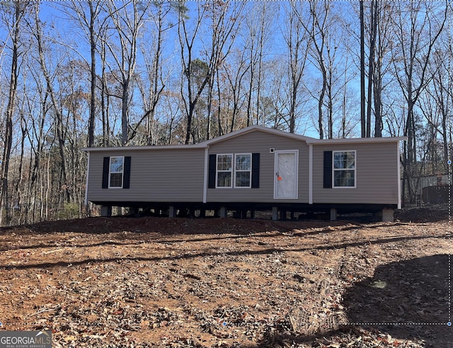 view of manufactured / mobile home