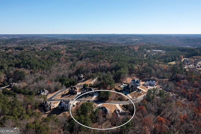 1560 Tapestry Rdg, Lawrenceville, GA 30045 - view of property location featuring a heavily wooded area
