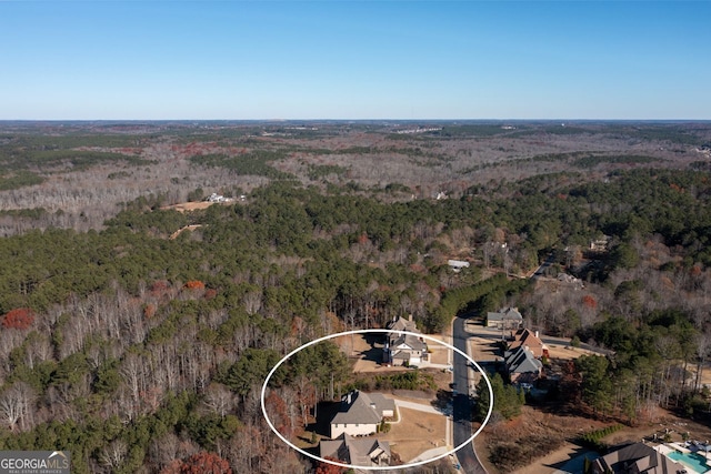 1560 Tapestry Rdg, Lawrenceville, GA 30045 - view of property location featuring a heavily wooded area
