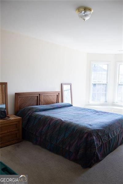 bedroom featuring carpet floors