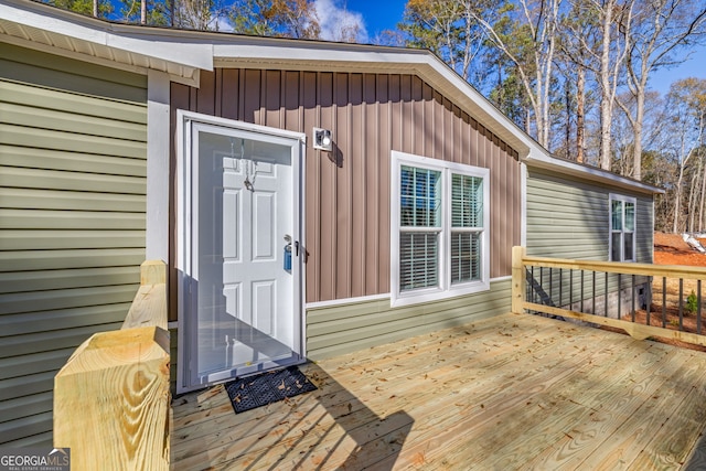 view of deck
