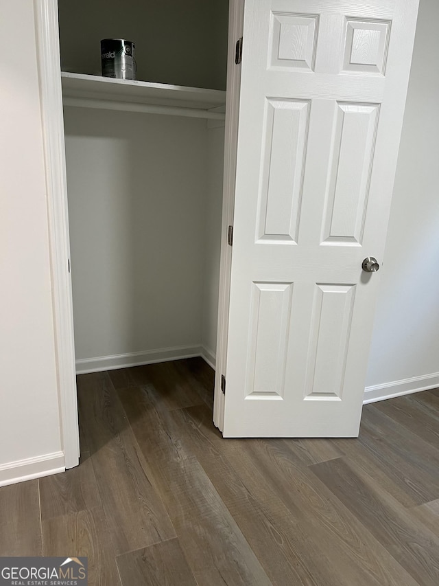 view of closet