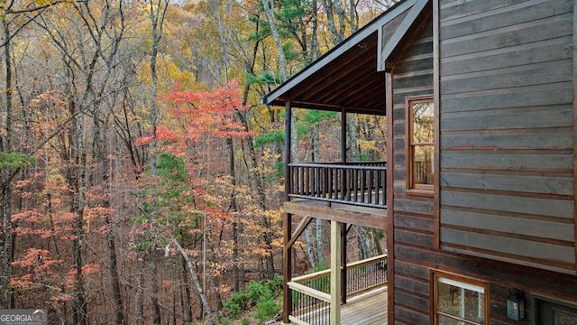 view of side of home