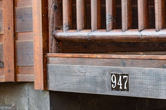 view of details