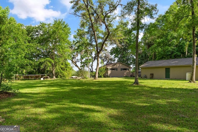 view of yard