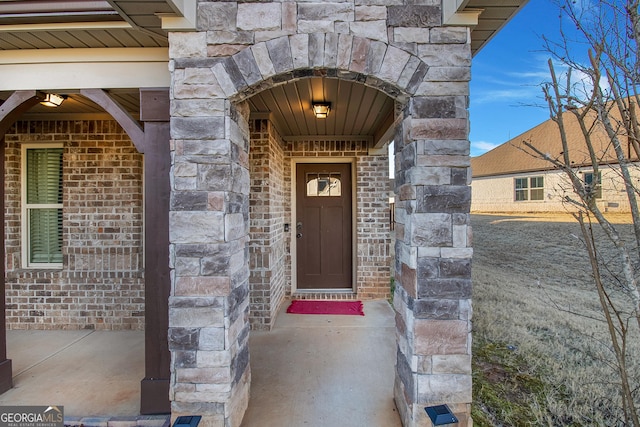 view of property entrance