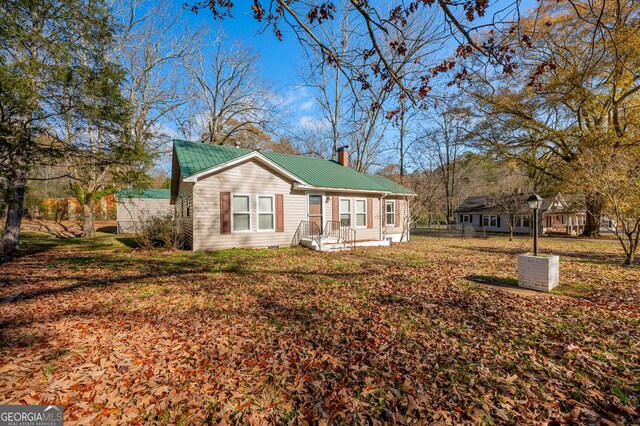 view of ranch-style home