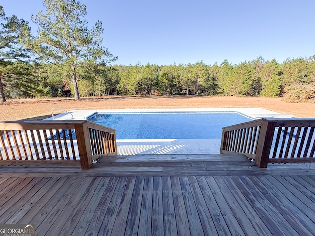 429 Deens Landing Rd, Baxley, GA 31513 - view of pool featuring a deck and an empty pool