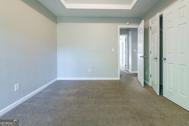 empty room with carpet floors