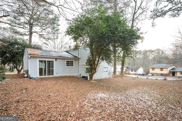 view of rear view of house