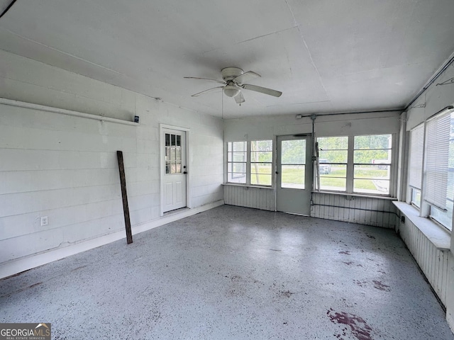 3039 Albany Ave, Waycross, GA 31503 - view of unfurnished sunroom